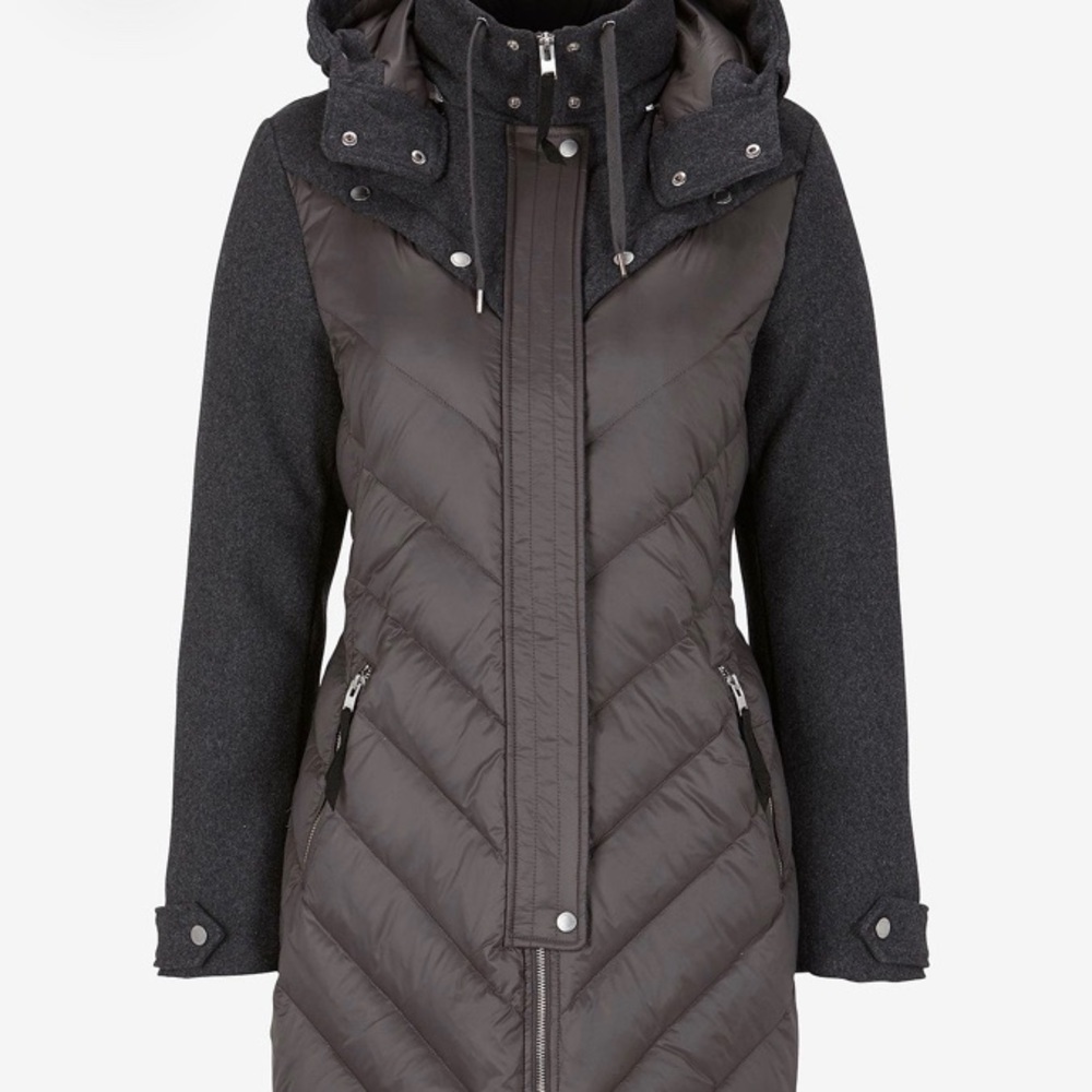 DOWN/WOOL NWT COAT